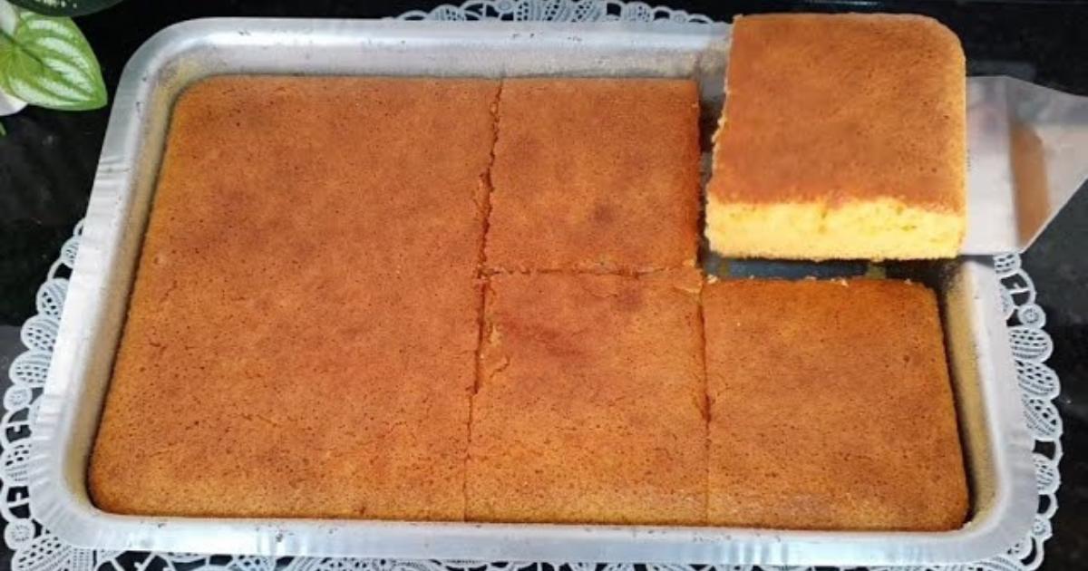 Receita fácil e rápida de bolo de fubá feito em 3 minutos no liquidificador!...