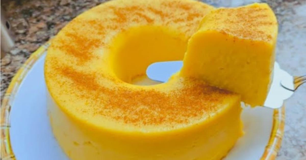 Aprenda a fazer um bolo de milho cremoso sem forno e sem ovos, pronto em...