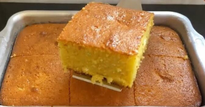 Bolos: Bolo de Requeijão de Liquidificador