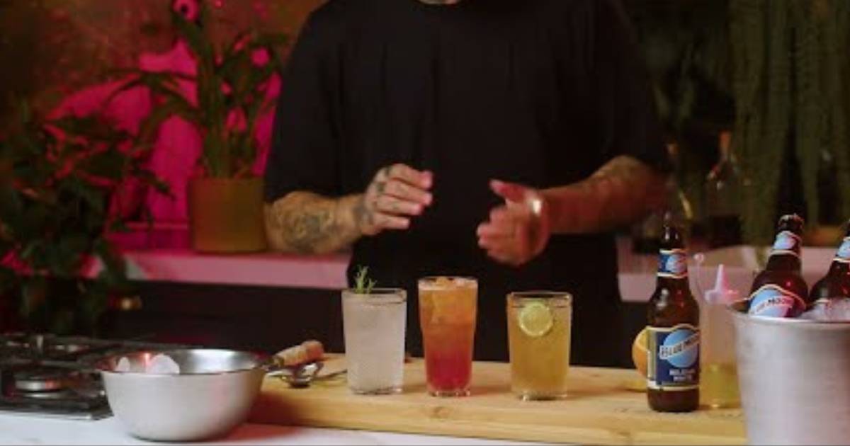 Três receitas de drinks fáceis: chá mate com rum, gin com água com gás e...
