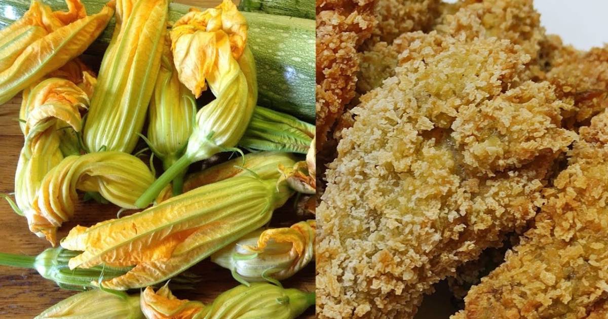 Aprenda a fazer flor de abóbora empanada, uma receita simples e deliciosa com sabor semelhante...