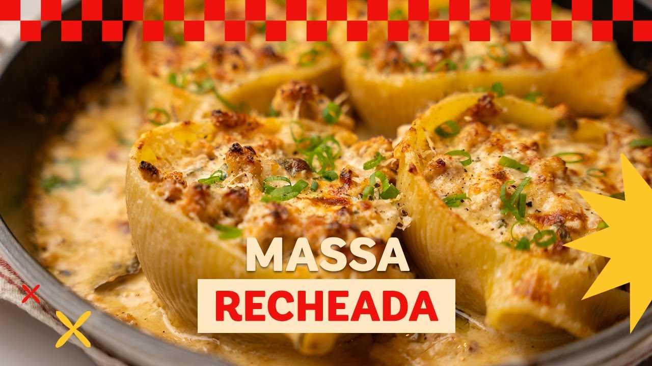 Oi, gente! Matheus aqui, do Vó Naoca. Hoje vou te ensinar uma Massa Recheada Cremosa...