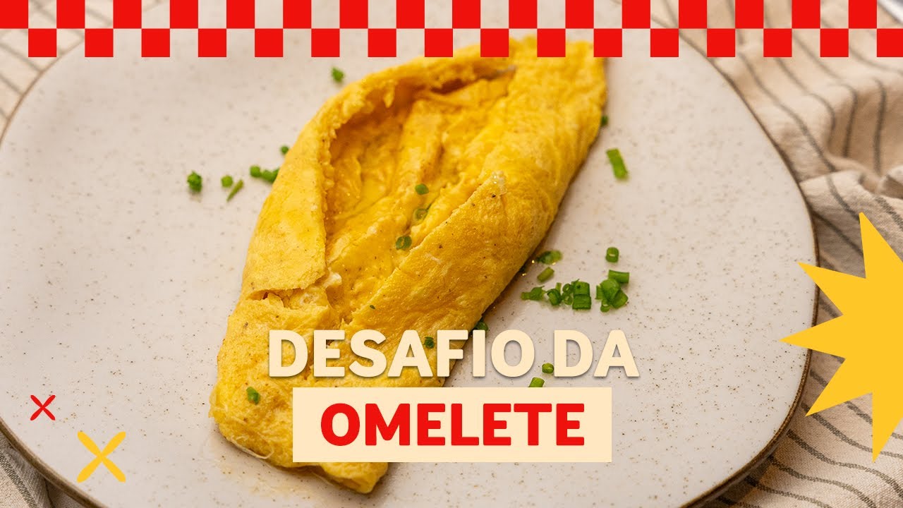 Aprenda a fazer a omelete perfeita, cremosa e suculenta! Receita rápida, fácil e cheia de...