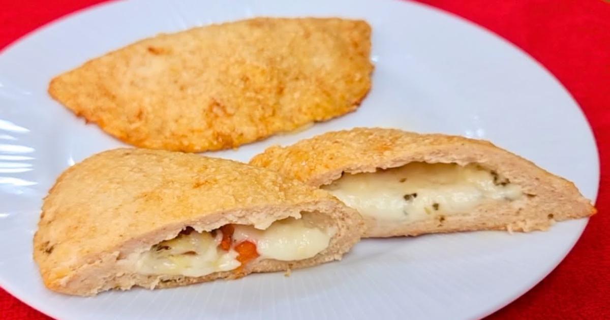 Pastel zero carboidratos, sem farinha e fritura, saudável, proteico e fácil para o dia a...