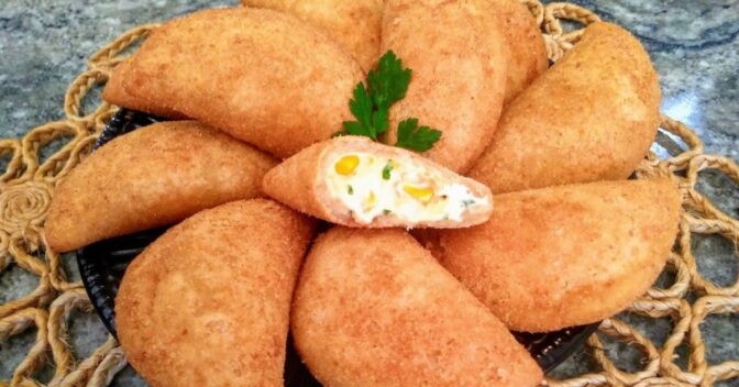 Lanche: Risole de Milho Verde