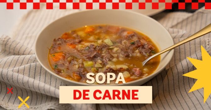 Especiais: Sopa de Carne com Legumes Saborosa e Nutritiva