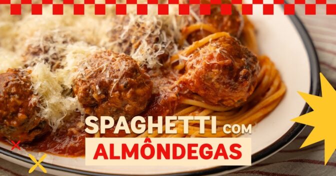 Massas: Spaghetti com Almôndegas Fácil e Saboroso