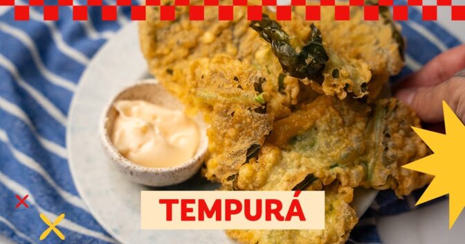Saudável: Tempurá de Vegetais Super Crocante e Fácil