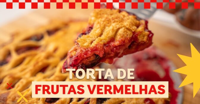 Tortas: Torta de Frutas Vermelhas Rápida e Fácil