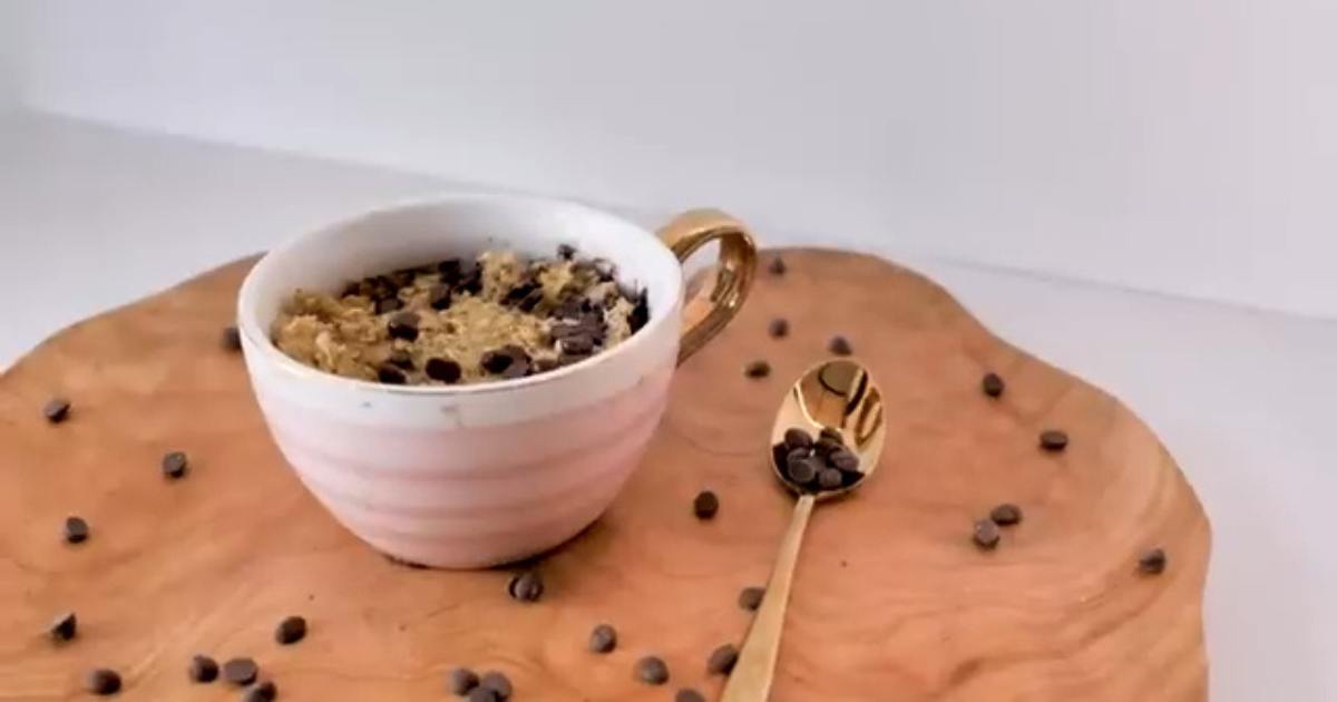 Bolinho de Aveia no Microondas para o Café da Manhã – Rápido e Delicioso!
