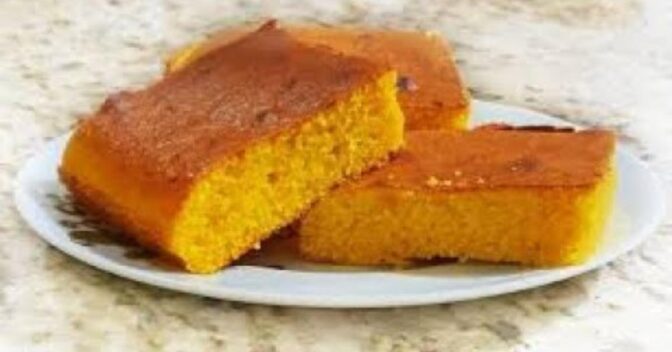 Bolos: Bolo de Cenoura Cremoso de Liquidificador