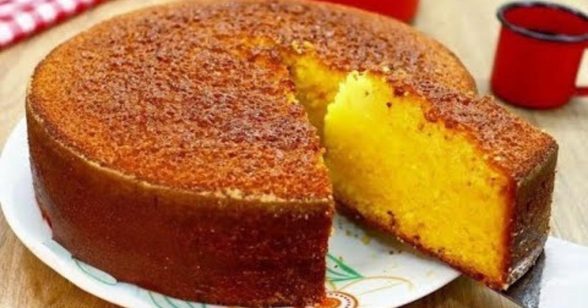 Bolo de milho verde muito fofo e úmido, perfeito com café e fácil de fazer....