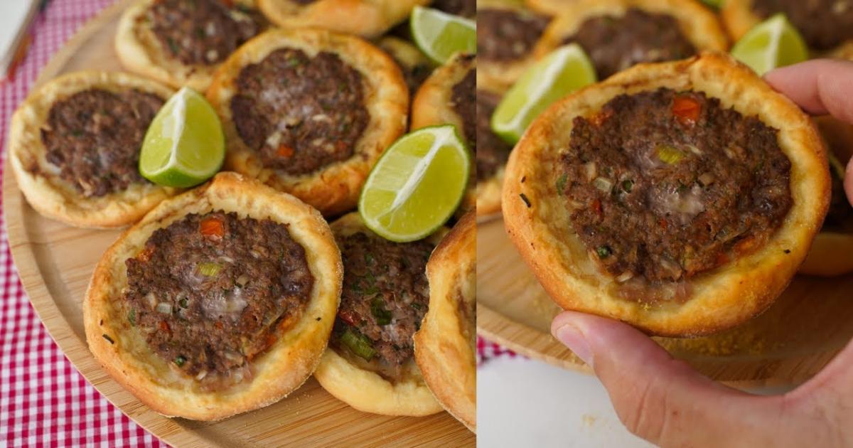 Aprenda a fazer esfirra aberta com massa leve e recheio temperado. Receita fácil e irresistível!...