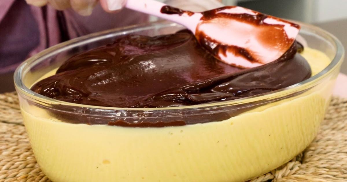 Sobremesa de maracujá com chocolate, fácil, cremosa e perfeita para qualquer ocasião....