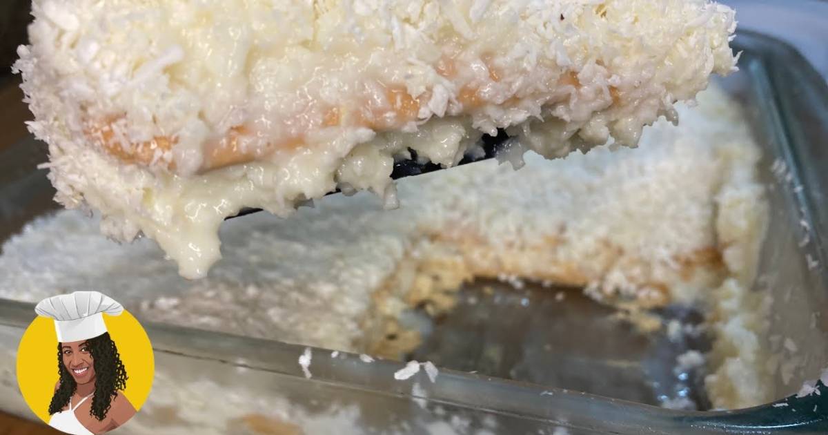 Alfajor de Coco Sem Fogo, uma sobremesa fácil e deliciosa sem precisar ir ao fogão....