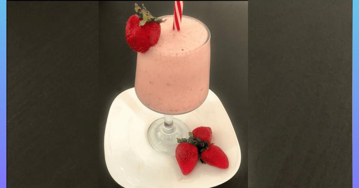 Aprenda a fazer uma batida de maracujá com morango refrescante e deliciosa para os dias...