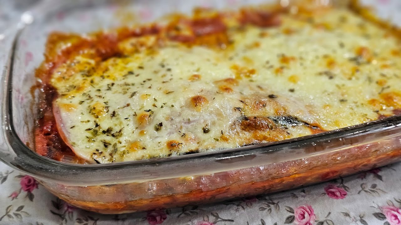 Berinjela ao Forno com Queijo Derretido: receita fácil, saudável e deliciosa para qualquer refeição do...