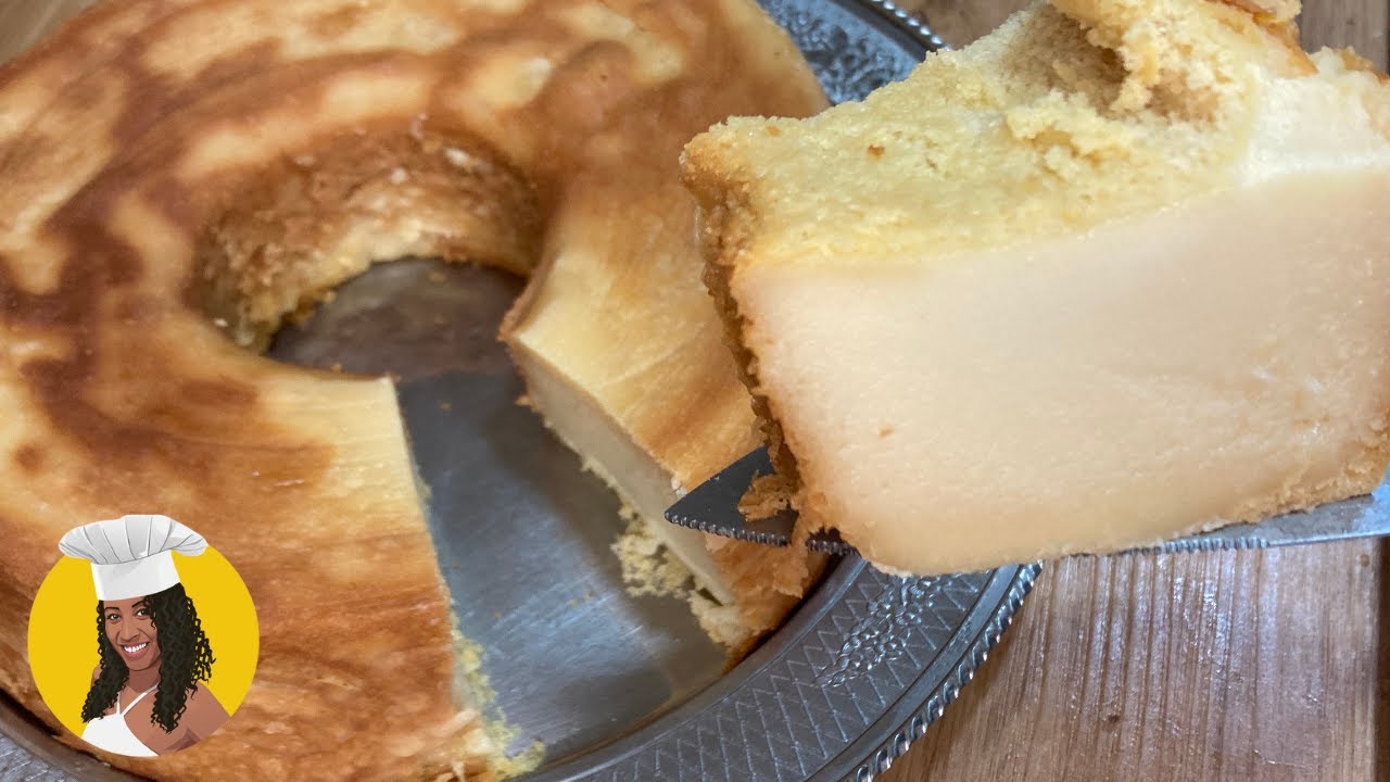 Bolo Moça com Leite Ninho cremoso e irresistível! Aprenda essa receita fácil e deliciosa para...
