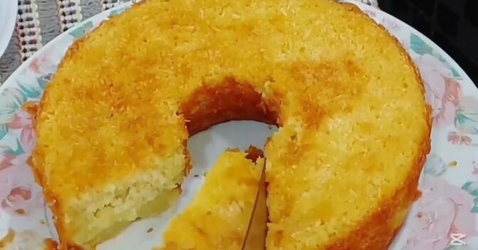 Bolos: Bolo de Aipim Cremoso da Vovó Delícia Antiga