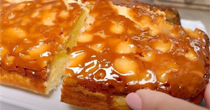Bolos: Bolo de Banana com Leite Condensado