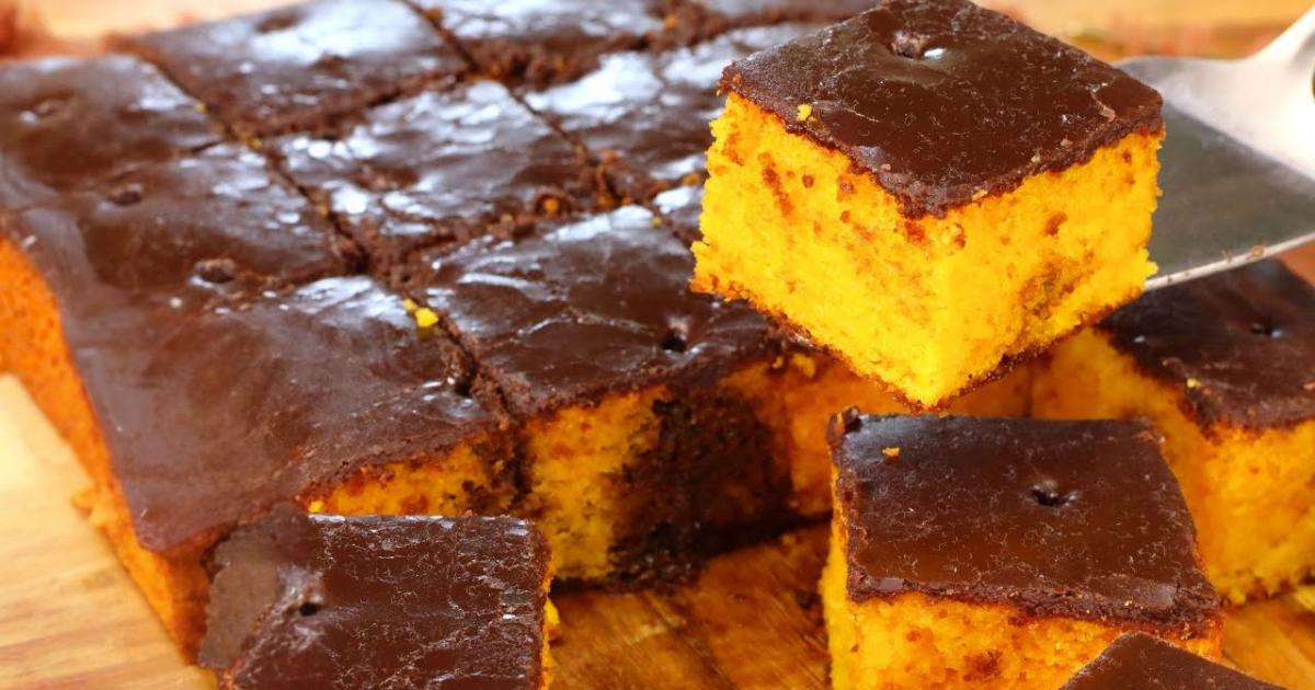 Aprenda a fazer um bolo de cenoura super fofinho com casquinha crocante de chocolate, fácil...