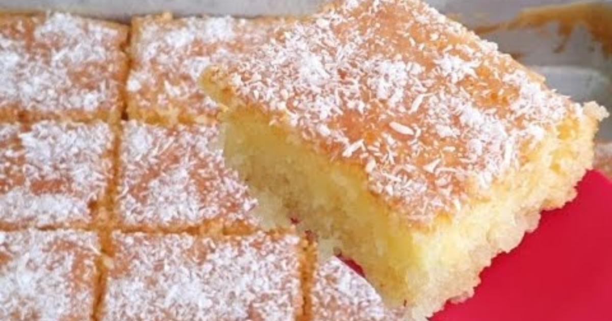Bolo de tapioca fofinho sem trigo, fácil e delicioso....