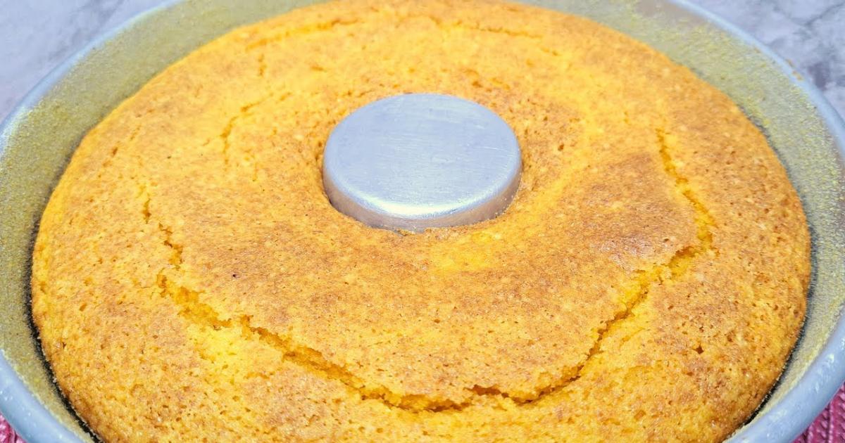 Bolo de Cenoura com Fubá Sem Trigo e Sem Leite – Receita Perfeita!
