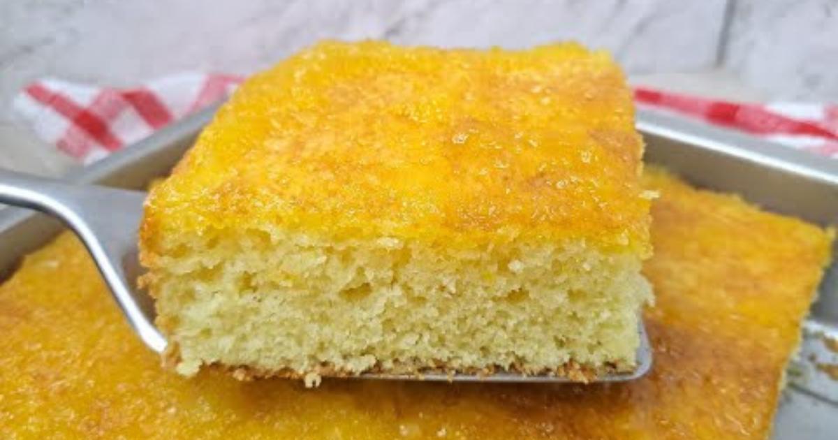 Todo Mundo Me Pede Esse Bolo de Laranja Fofinho e Molhadinho