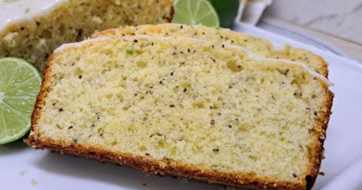Você Nunca Imaginou Que Esse Bolo de Limão com Chia Fosse Tão Gostoso!