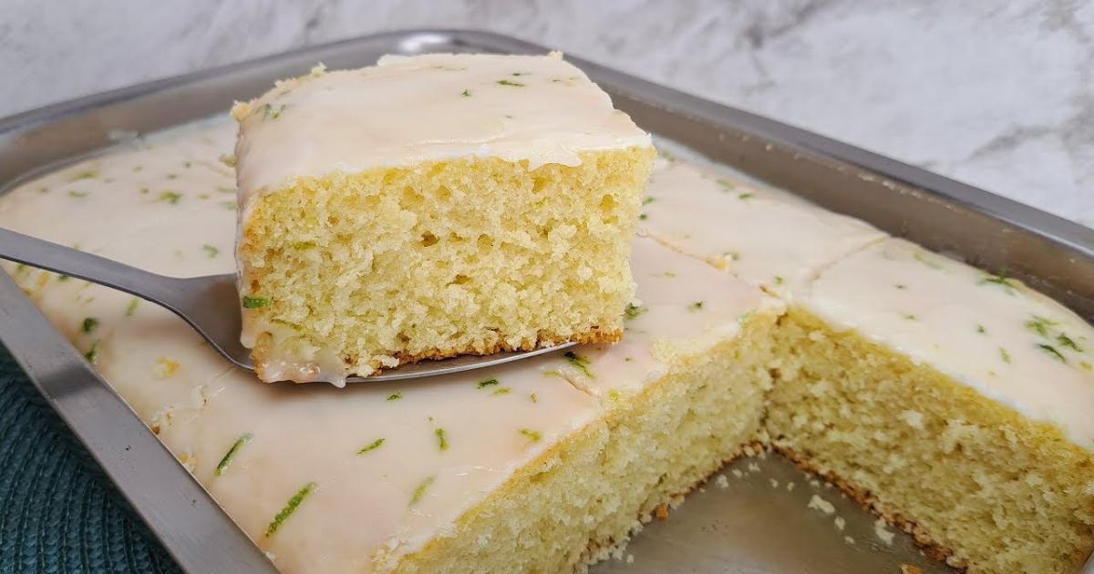 Bolo de Limão Mais Fácil que Existe