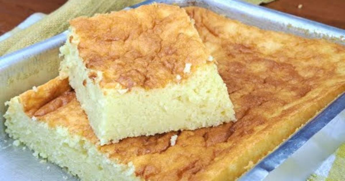 Bolo Queijadinha de Liquidificador: Cremoso e Muito Fácil!