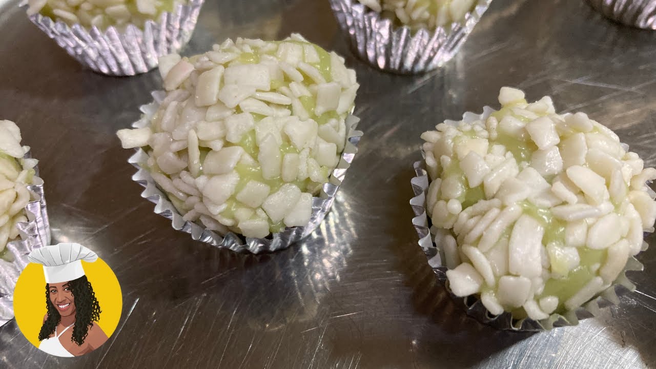 Brigadeiro de Capim Santo, um doce cremoso e surpreendente! Aprenda essa receita fácil e deliciosa...