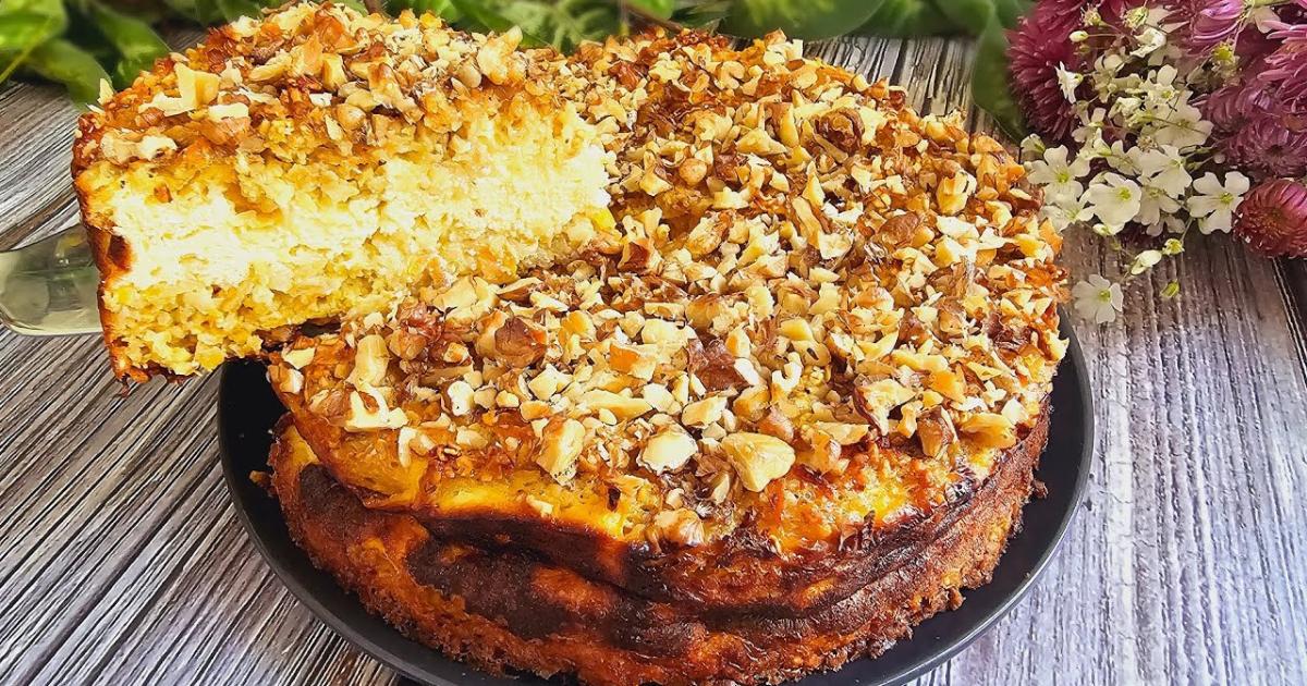 Faça um cheesecake diet delicioso com cenoura, maçã e queijo cottage, perfeito para um lanche...