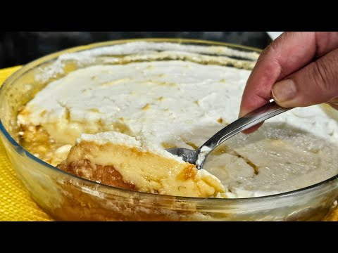 Chico Balanceado com Creme e Merengue Dourado é fácil, tem gosto de infância e combina...