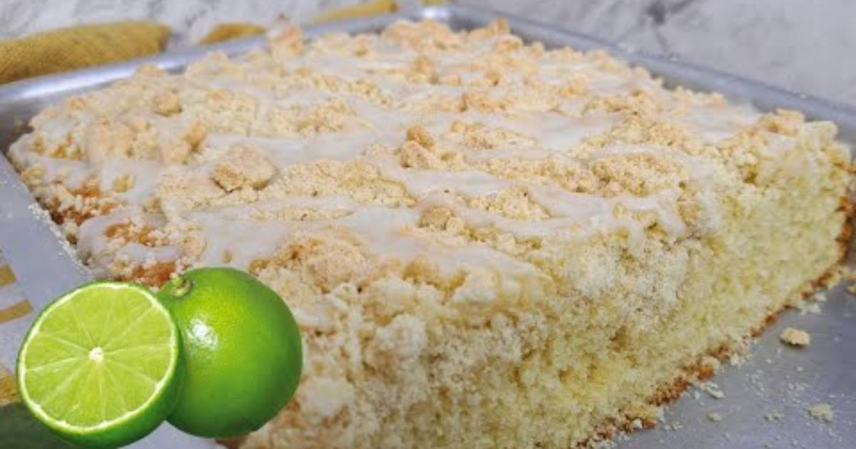 Aprenda a fazer a cuca de limão mais fofinha e crocante!