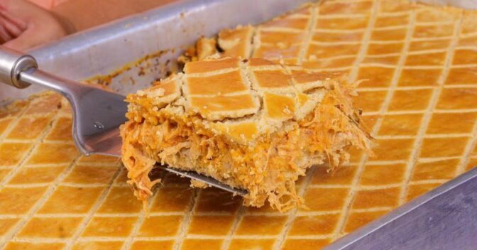 Tortas: Empadão Cremoso de Frango