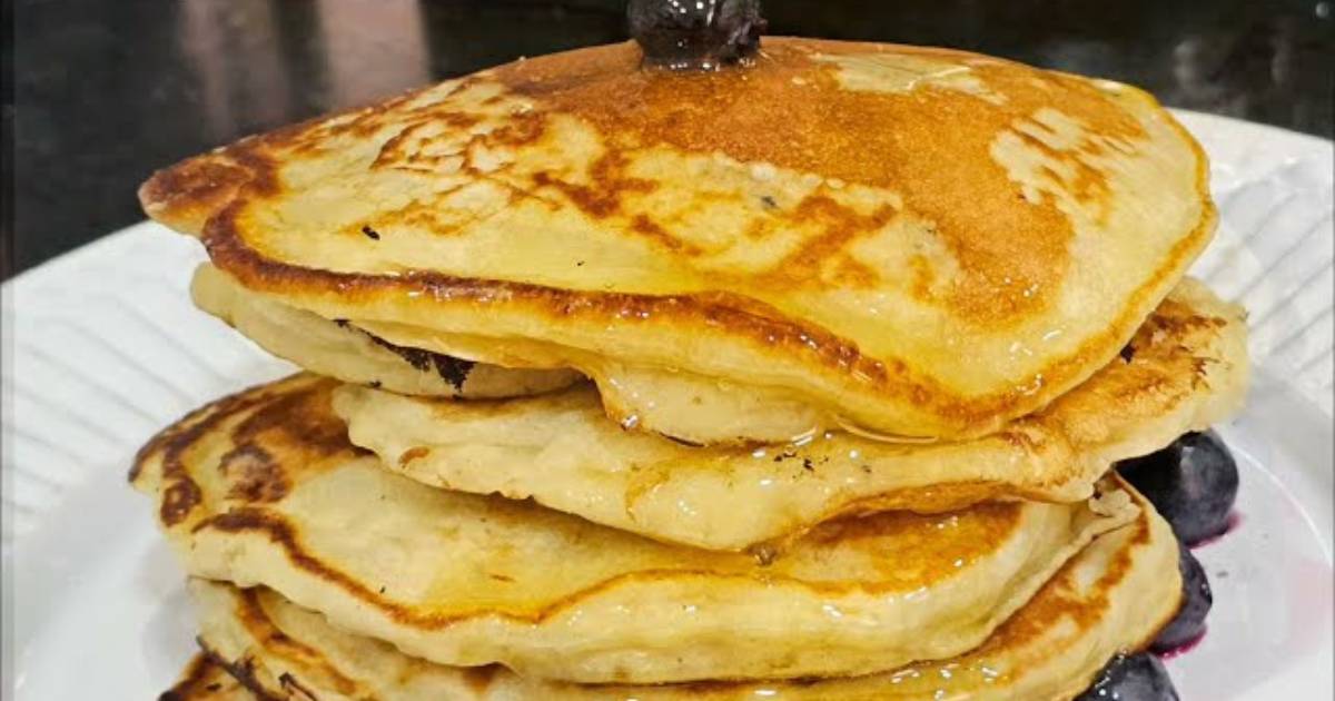Panqueca de Banana fofinha e deliciosa! Receita fácil e rápida, perfeita para o café da...