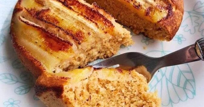 Pães: Pão de Aveia e Banana na Frigideira