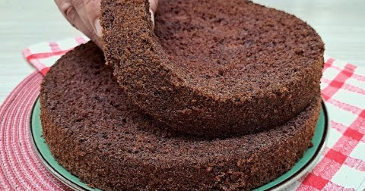 O Segredo do Melhor Pão de Ló de Chocolate Fofinho e Profissional