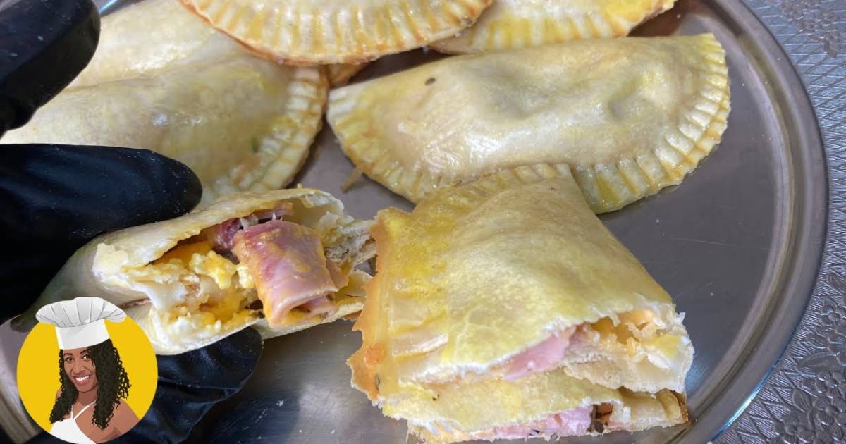 Pastel de Presunto e Queijo de Forno crocante e delicioso! Aprenda essa receita fácil e...
