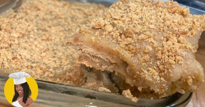 Sobremesas: Pavê de Paçoca cremoso