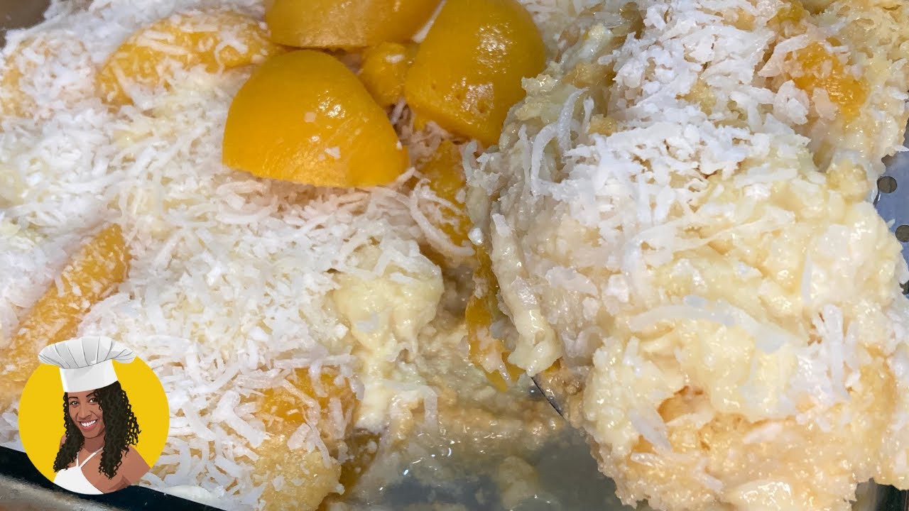 Pavê de Pêssego cremoso e irresistível! Aprenda essa receita fácil e deliciosa para qualquer ocasião....