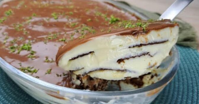 Sobremesas: Pavê de Limão com Chocolate Rápido e Fácil: Sobremesa Irresistível!