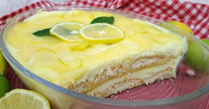 Sobremesas: Descubra o Pavê de Limão com Mousse de Chocolate Branco: Cremoso e Incrível!