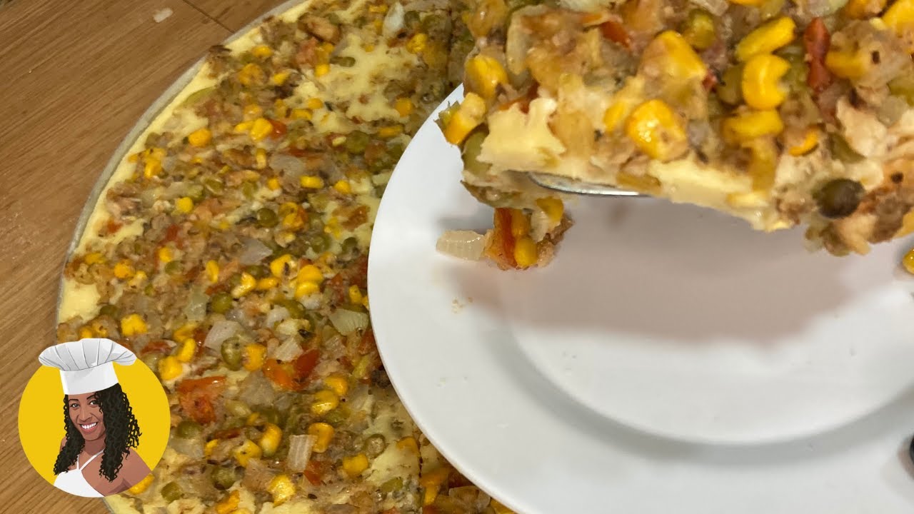 Pizza de Sardinha de Liquidificador fácil e deliciosa! Aprenda essa receita rápida e saborosa para...