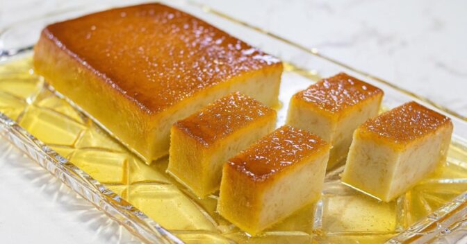 Pudim: Pudim de Pão da Vovó com Gosto de Infância