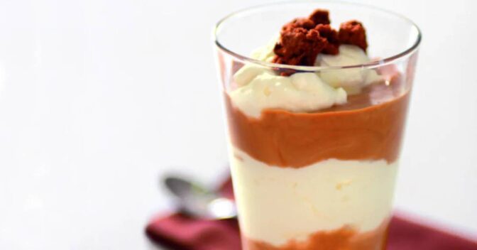 Sobremesas: Sobremesa Cremosa de Chocolate