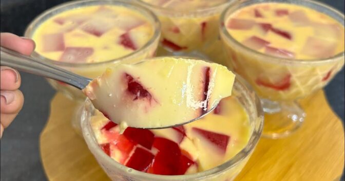 Sobremesas: Sobremesa de Gelatina Fácil e Deliciosa