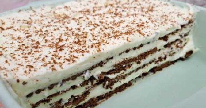 Tortas: Torta de Creme Cremosa com Apenas 3 Ingredientes – Fácil e Deliciosa