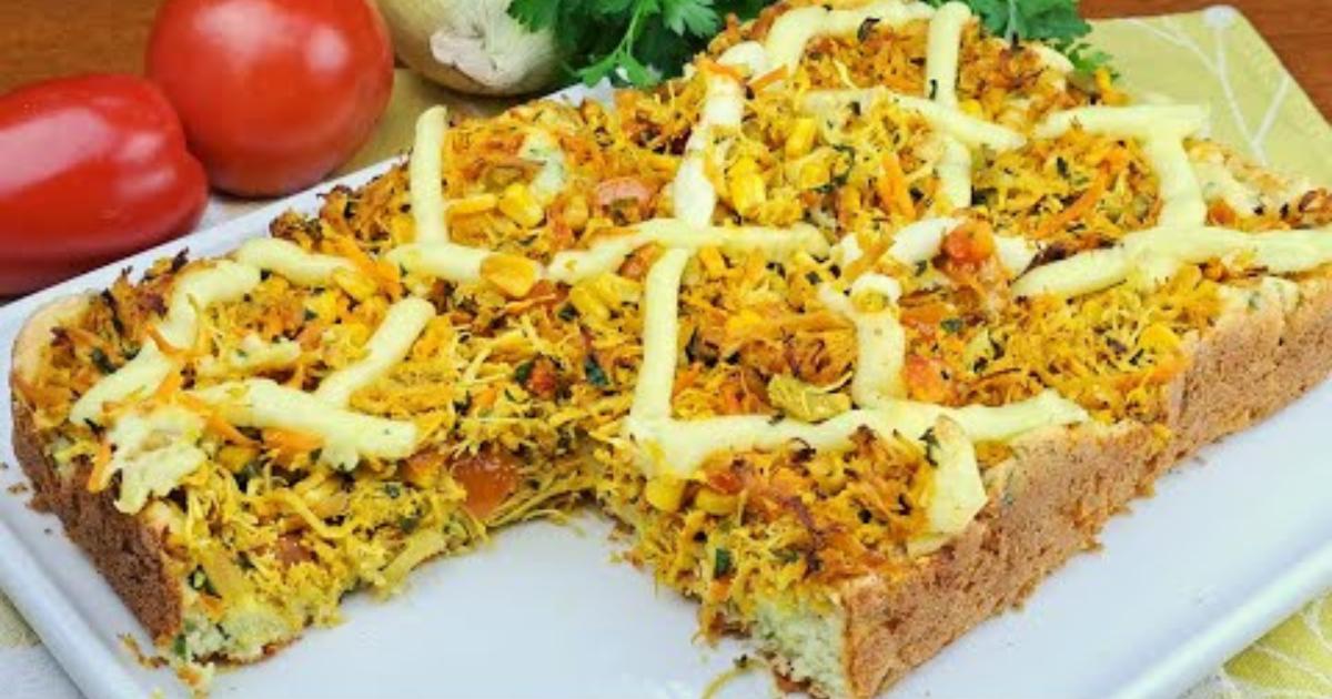 Aprenda a fazer a torta de frango com requeijão e uma massa super macia....